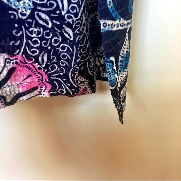 Jones New York Floral Women’s Blouse Medium - Picture 7 of 8